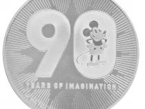 Disney Silbermünzen 90 Jahre Mickey Maus 1 Unze 