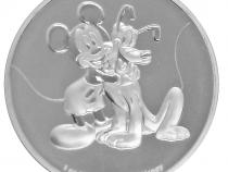 Disney Silbermünzen Mickey Pluto Unze 