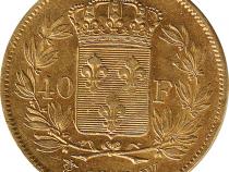 40 Franc Frankreich Louis XVIII 1813