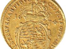 Bayern Gold Gulden 1674 Ferdinand Maria