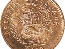5 Soles Peru Goldmünze Südamerika