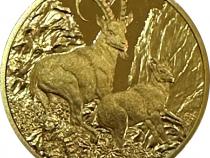 100 Euro Goldmünzen Österreich 2017 Wildtiere Steinbock