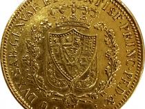 Italien Sardinien 80 Lire Karl Felix 1828