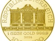 1 Unze Wiener Philharmoniker Gold 2024