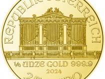 1/4 Unze Wiener Philharmoniker Gold 2024