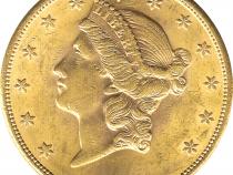 20 Dollar American Liberty Head 1892