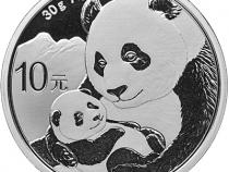 China Panda 1 Kilo 2019 Silberpanda 300 Yuan