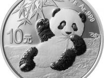 China Panda 1 Kilo 2020 Silberpanda 300 Yuan