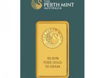 Goldbarren 50 Gramm Perth