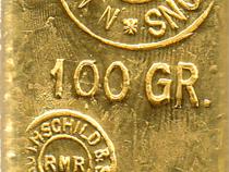 Goldbarren 100 Gramm Rothschild