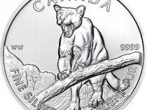 Puma 2012 1 Unze Silber Kanada Wildlife Serie