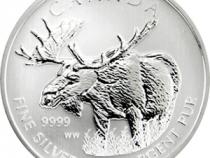 Elch 2012 1 Unze Silber Kanada Wildlife Serie