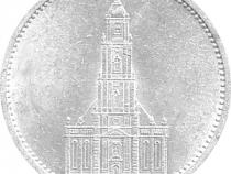 Garnisonskirche ohne Datum 5 Reichsmark Silbermünze