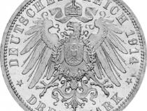 Jaeger 24 Anhalt 3 Mark Silberhochzeit 1914
