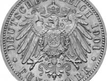 Jaeger 27 Baden 5 Mark Friedrich 1874-1888