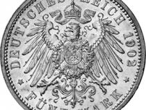 Jaeger 31 Baden 5 Mark Regierungsjubiläum 1902