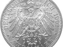 Jaeger 80 Lübeck 2 Mark kleines Wappen 1901