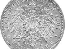 Jaeger 104 Preussen 5 Mark Wilhelm II 1891-1908