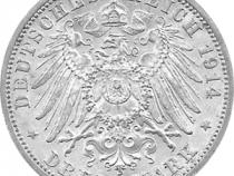 Jaeger 113 Preussen 3 Mark Regierungsjubiläum 1914