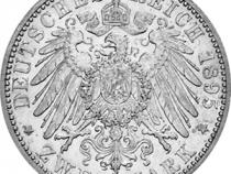 Jaeger 145 Sachsen Coburg Gotha 2 Mark Alfred 1895