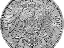 Jaeger 174 Württemberg 2 Mark Wilhelm II 1892-1914