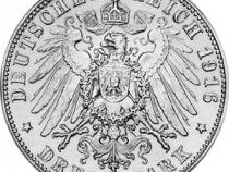 Jaeger 178 Württemberg 3 Mark Regierungsjubiläum 1916