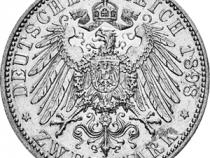 Jaeger 156 Sachsen Weimar Eisenach 2 Mark Carl Alexander 1892-1898