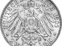 Jaeger 157 Sachsen Weimar Eisenach 2 Mark Wilhelm Ernst 1901