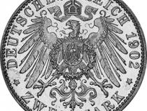 Jaeger 151 Sachsen Meiningen 2 Mark Georg II 1902-1913