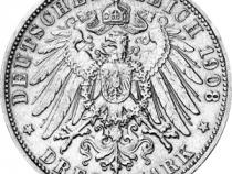 Jaeger 152 Sachsen Meiningen 3 Mark Georg II 1908-1913