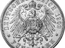 Jaeger 153 Sachsen Meiningen 5 Mark Georg II 1902-1908