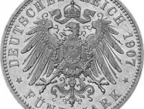 Jaeger 148 Sachsen Coburg Gotha 5 Mark Carl Eduard 1907