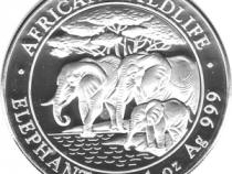 Somalia Elefant 1 Unze 2013