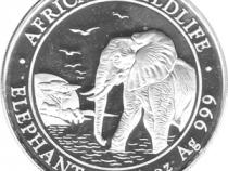 Somalia Elefant 1 Unze 2010