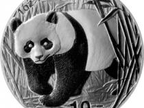 China Panda 1 Unze 2002