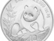 China Panda 1 Unze 1990