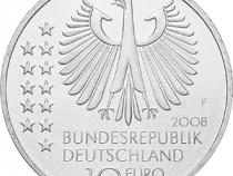 10 Euro Silber Gedenkmünze PP 2008 Max Planck