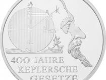 10 Euro Silber Gedenkmünze PP 2009 Kepler
