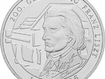 10 Euro Silber Gedenkmünze PP 2011 Franz Liszt