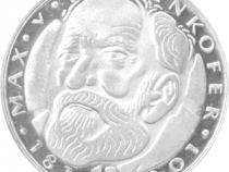 5 DM Silber Gedenkmünze Maximilian Pettenkofer 1968