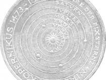 5 DM Silber Gedenkmünze Nikolaus Kopernikus 1973