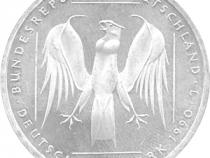 10 DM Silber Gedenkmünze Deutscher Orden 1991