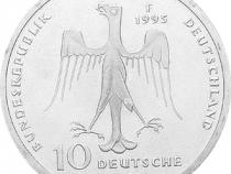 10 DM Silber Gedenkmünze Heinrich der Löwe 1995