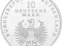10 DM Silber Gedenkmünze 50 Jahre Deutsche Mark 1998
