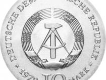 DDR 1972 10 Mark Silber Gedenkmünze Heinrich Heine