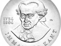 DDR 1974 20 Mark Silber Gedenkmünze Immanuel Kant