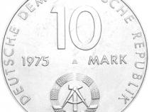 DDR 1975 10 Mark Gedenkmünze Warschauer Pakt