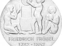 DDR 1982 5 Mark Gedenkmünze Friedrich Fröbel
