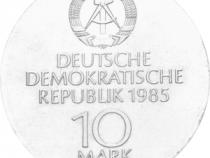 DDR 1985 10 Mark Silber Gedenkmünze Semper Oper