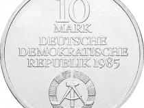 DDR 1985 10 Mark Silber Gedenkmünze Humboldt Uni